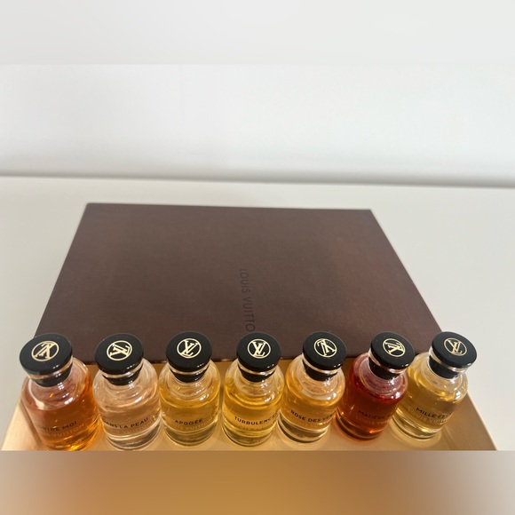 Louis Vuitton Miniature Perfume Set Fragrance Collection of 7 Authentic Bottles - Picture 3 of 4